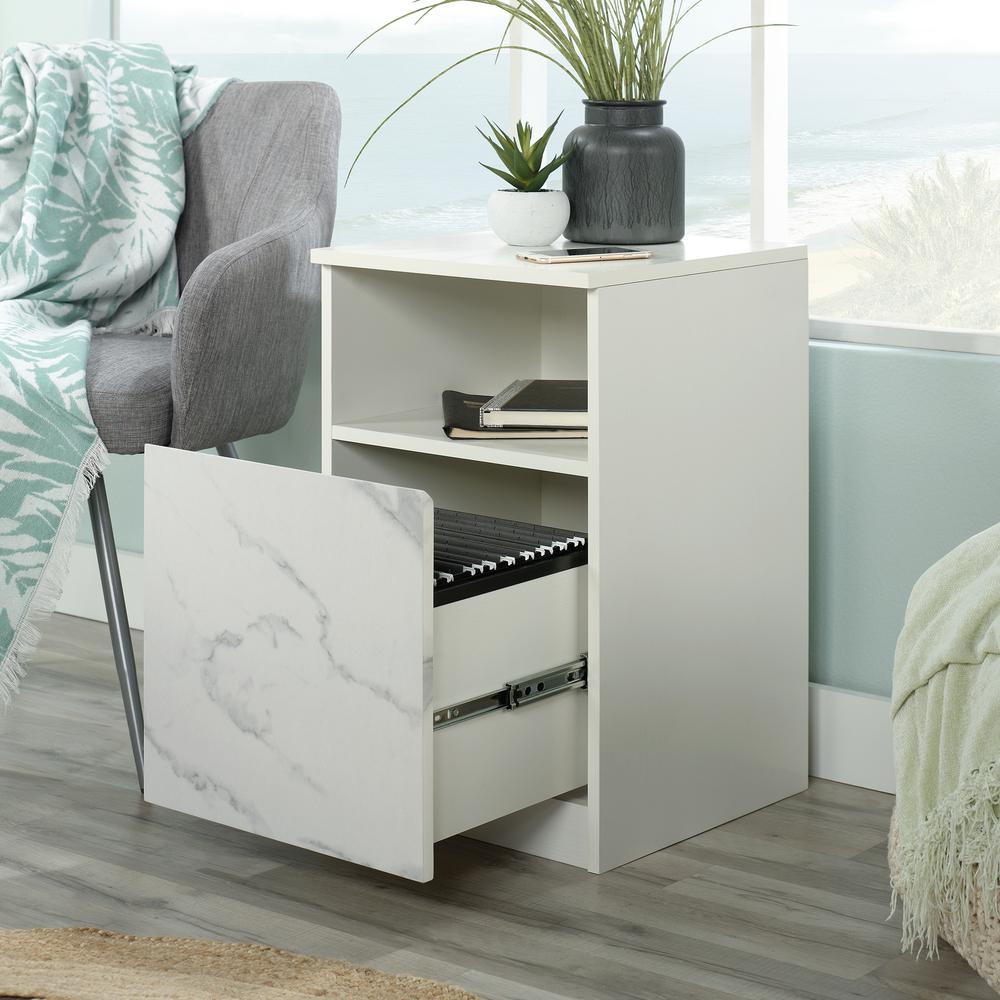 Hudson Court Night Stand, Pearl Oak finish. Picture 15