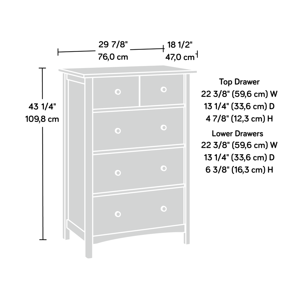 Union Plain 4 Drawer Chest Pc. Picture 2