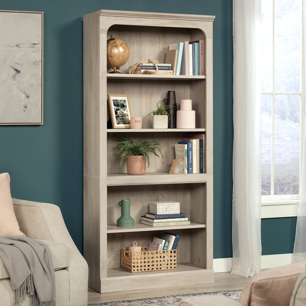 Miscellaneous Storage Bookcase, Chalked Chestnut finish. Picture 3