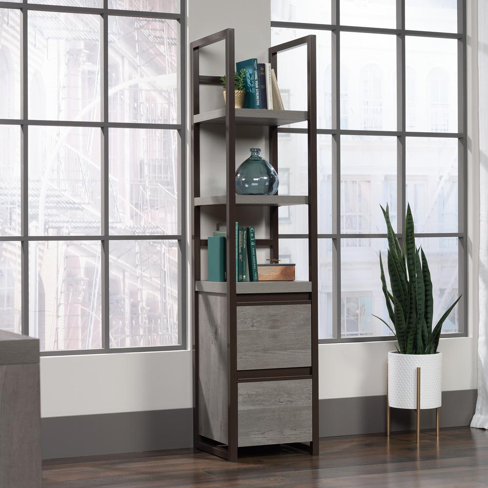 Manhattan Gate Commercial Office Bookcase, Mystic Oak finish. Picture 4