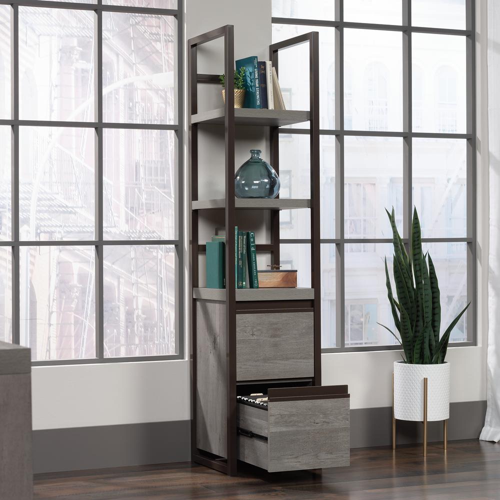 Manhattan Gate Commercial Office Bookcase, Mystic Oak finish. Picture 6