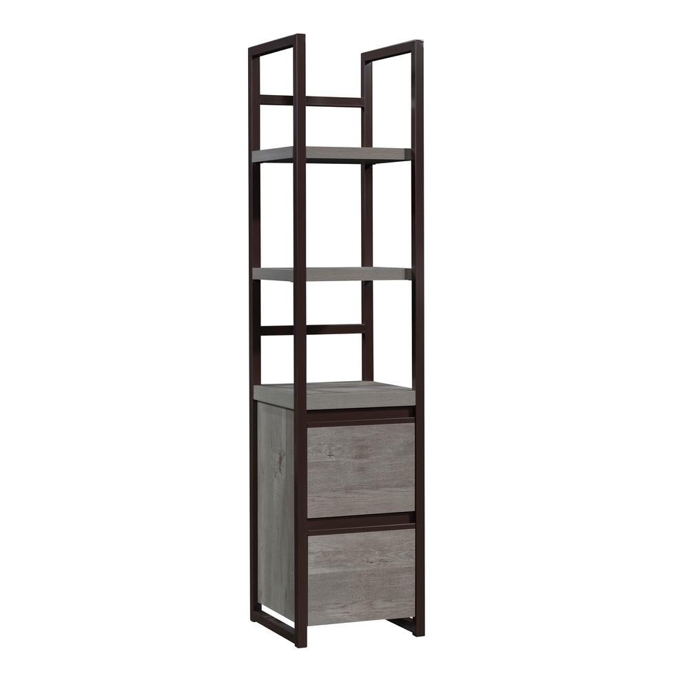 Manhattan Gate Commercial Office Bookcase, Mystic Oak finish. Picture 2