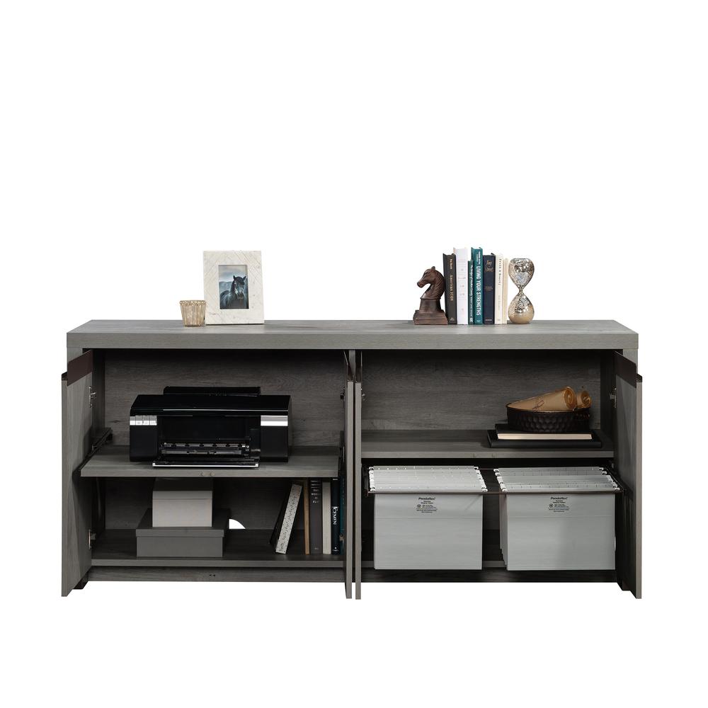 Manhattan Gate Commercial Office Credenza, Mystic Oak finish. Picture 4