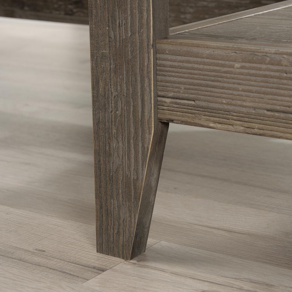 Summit Station L Desk, Pebble Pine finish. Picture 14