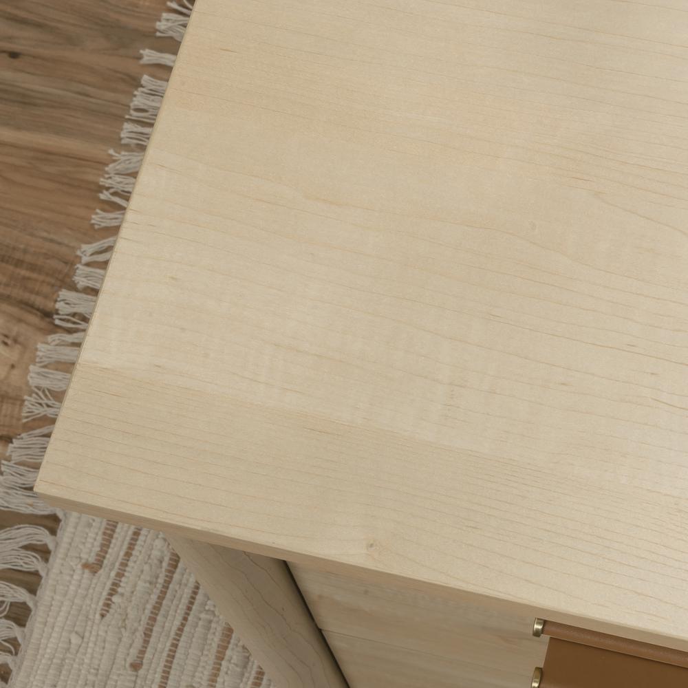 Whitaker Point Commercial Office Executive Desk, Natural Maple finish. Picture 17
