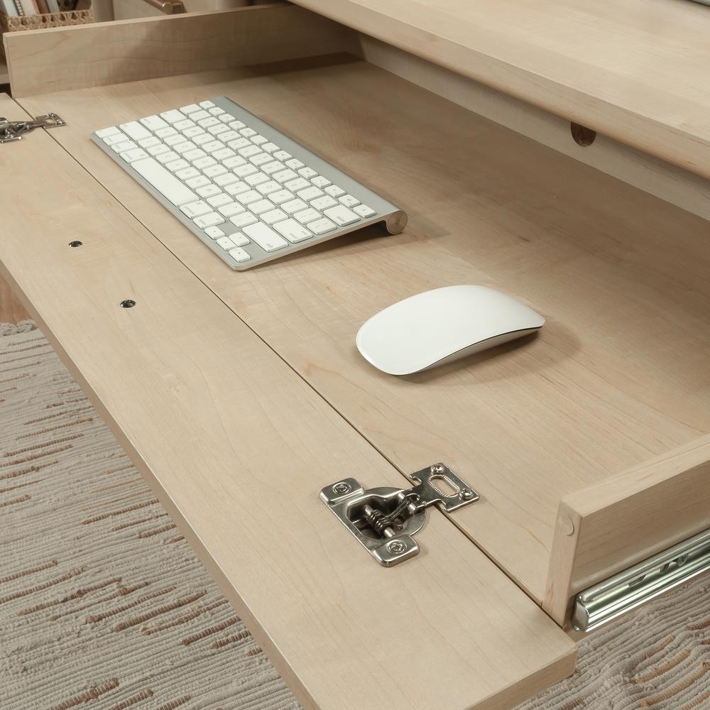 Whitaker Point Commercial Office Executive Desk, Natural Maple finish. Picture 14