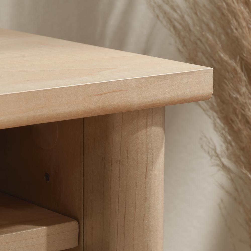 Whitaker Point Commercial Office Hutch, Natural Maple finish. Picture 3