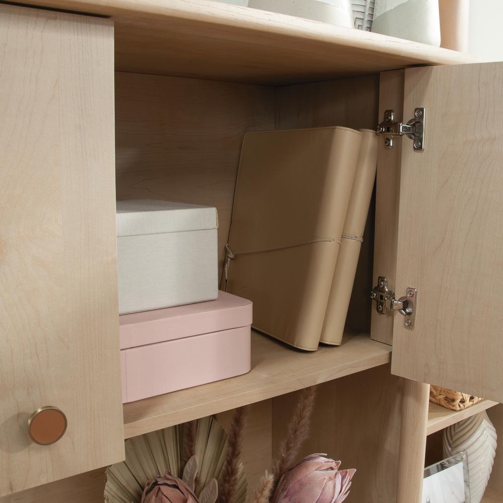 Whitaker Point Commercial Office Hutch, Natural Maple finish. Picture 11