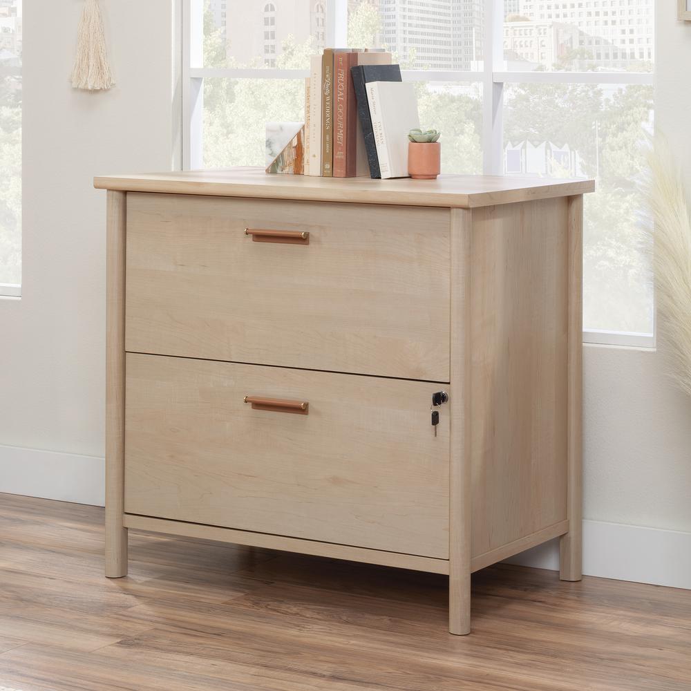 Whitaker Point Commercial Office File Cabinet, Natural Maple finish. Picture 4