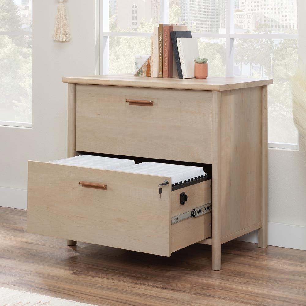 Whitaker Point Commercial Office File Cabinet, Natural Maple finish. Picture 5