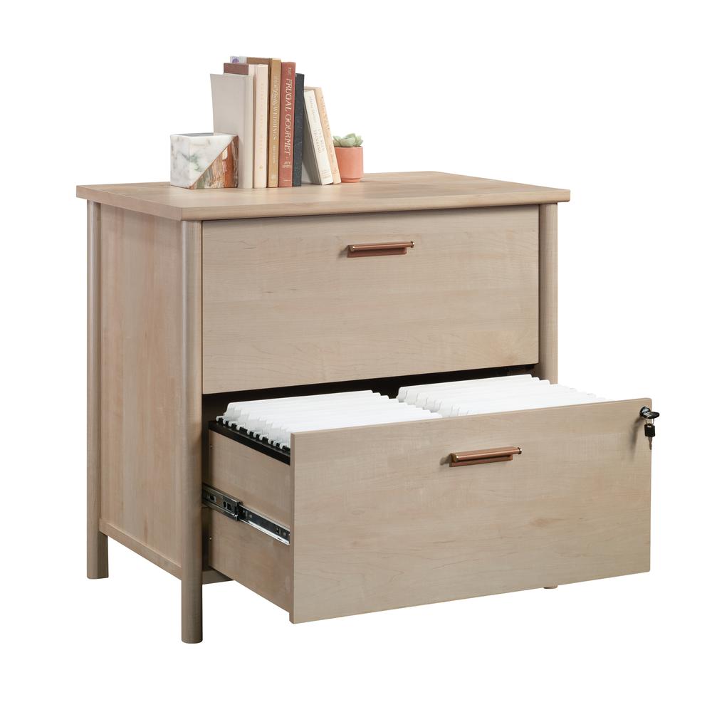 Whitaker Point Commercial Office File Cabinet, Natural Maple finish. Picture 3