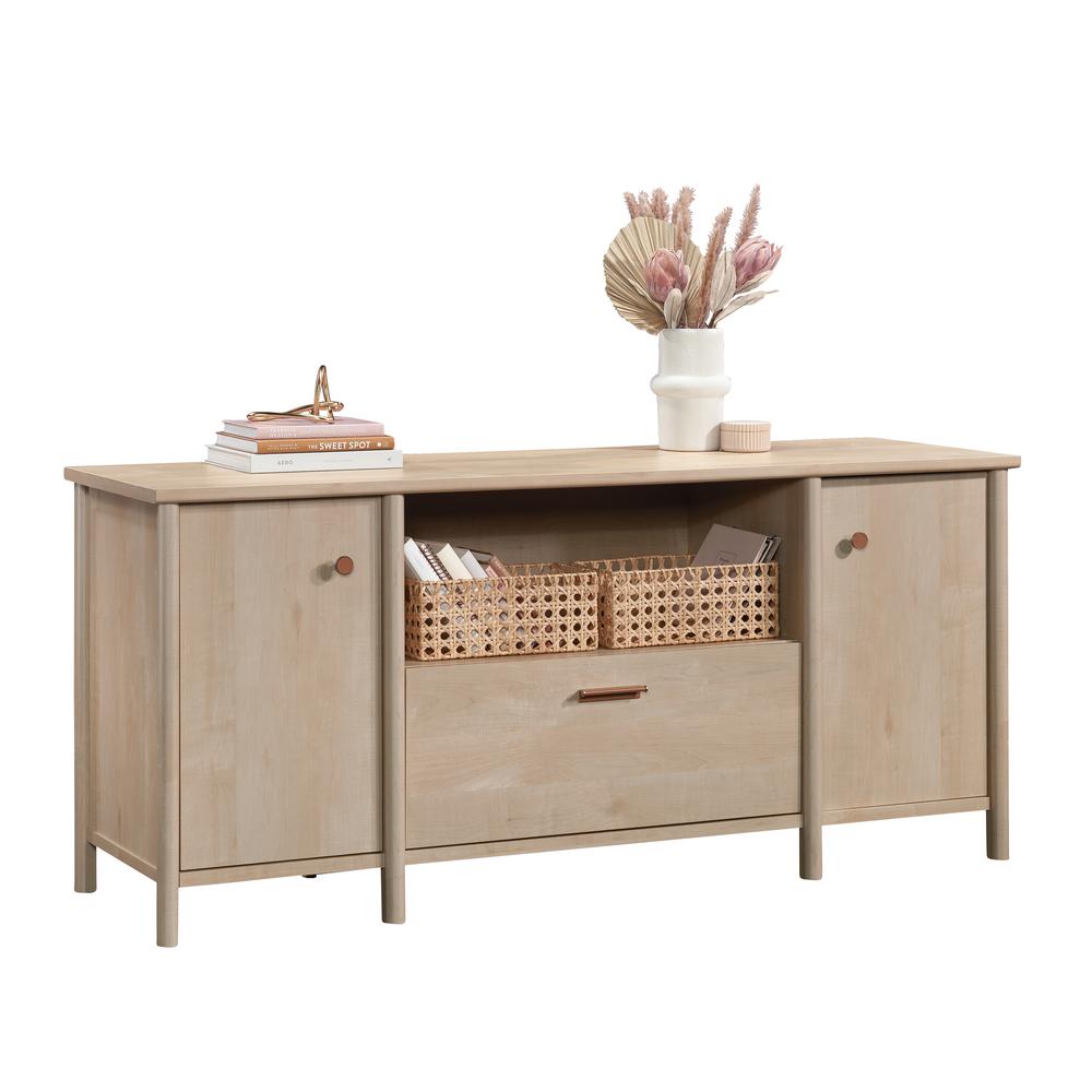 Whitaker Point Commercial Office Credenza, Natural Maple finish. Picture 2