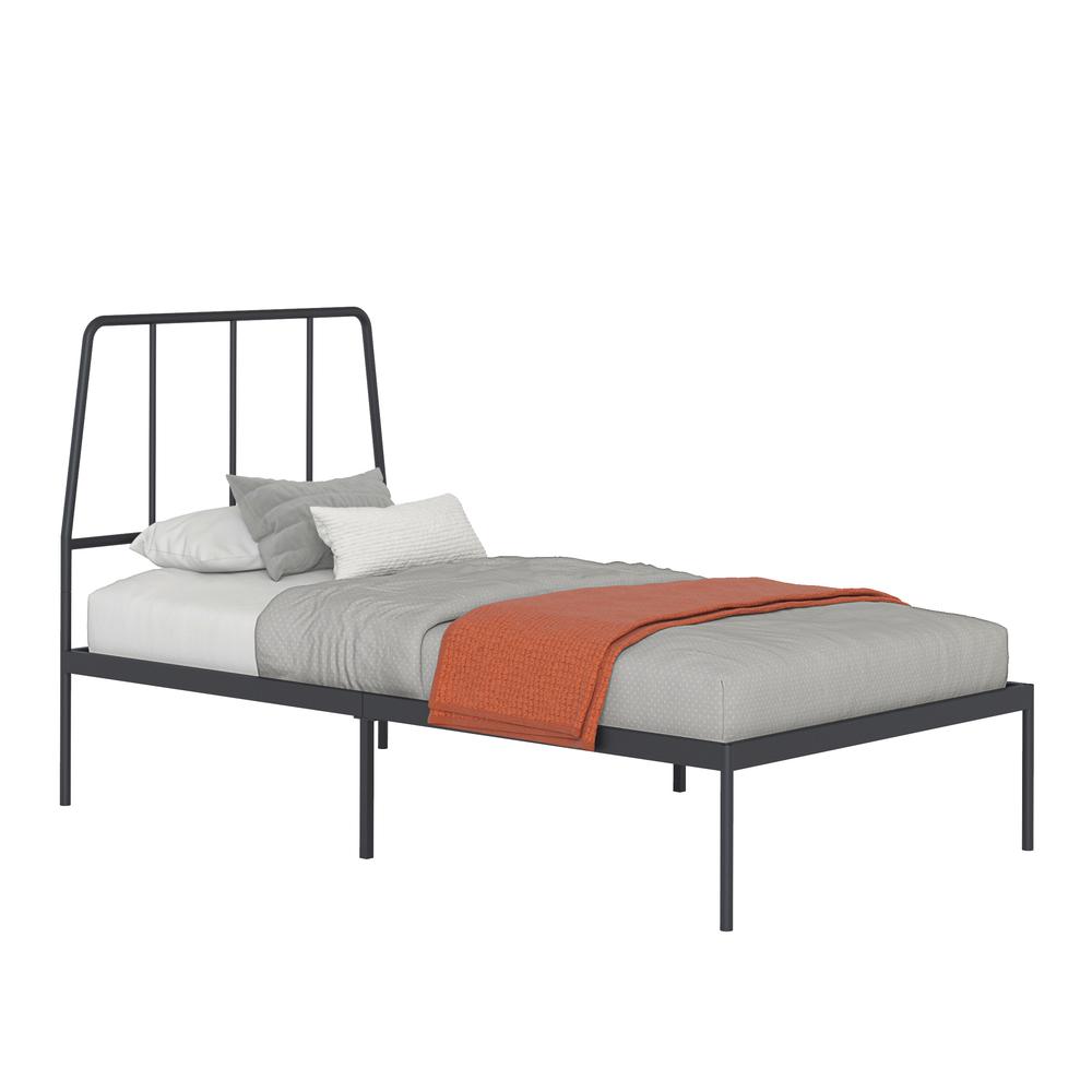 Harvey Park Platform Bed, Black finish. Picture 1