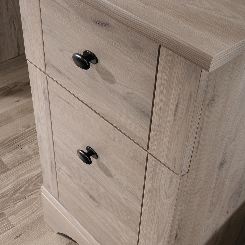 Miscellaneous Office Computer Desk, Laurel Oak finish. Picture 7