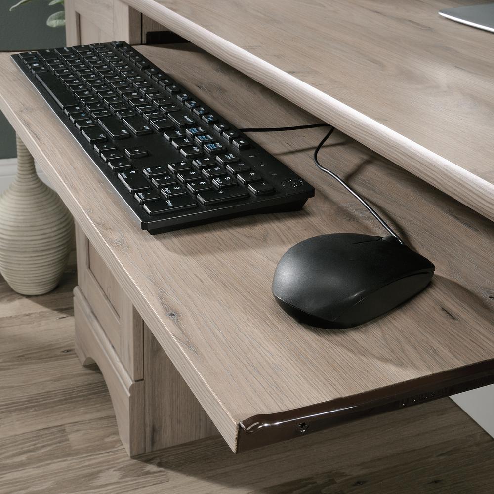 Miscellaneous Office Computer Desk, Laurel Oak finish. Picture 11
