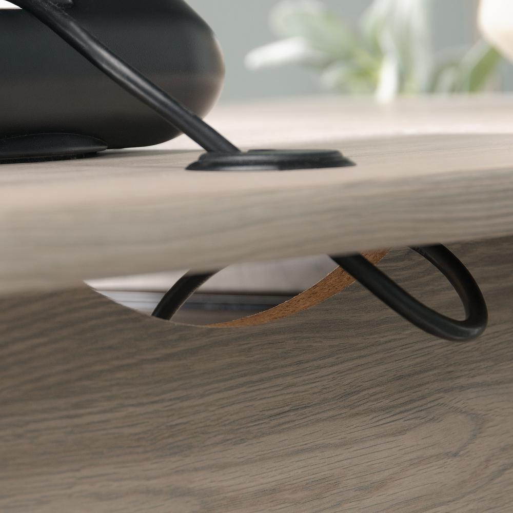 Miscellaneous Office Computer Desk, Laurel Oak finish. Picture 15