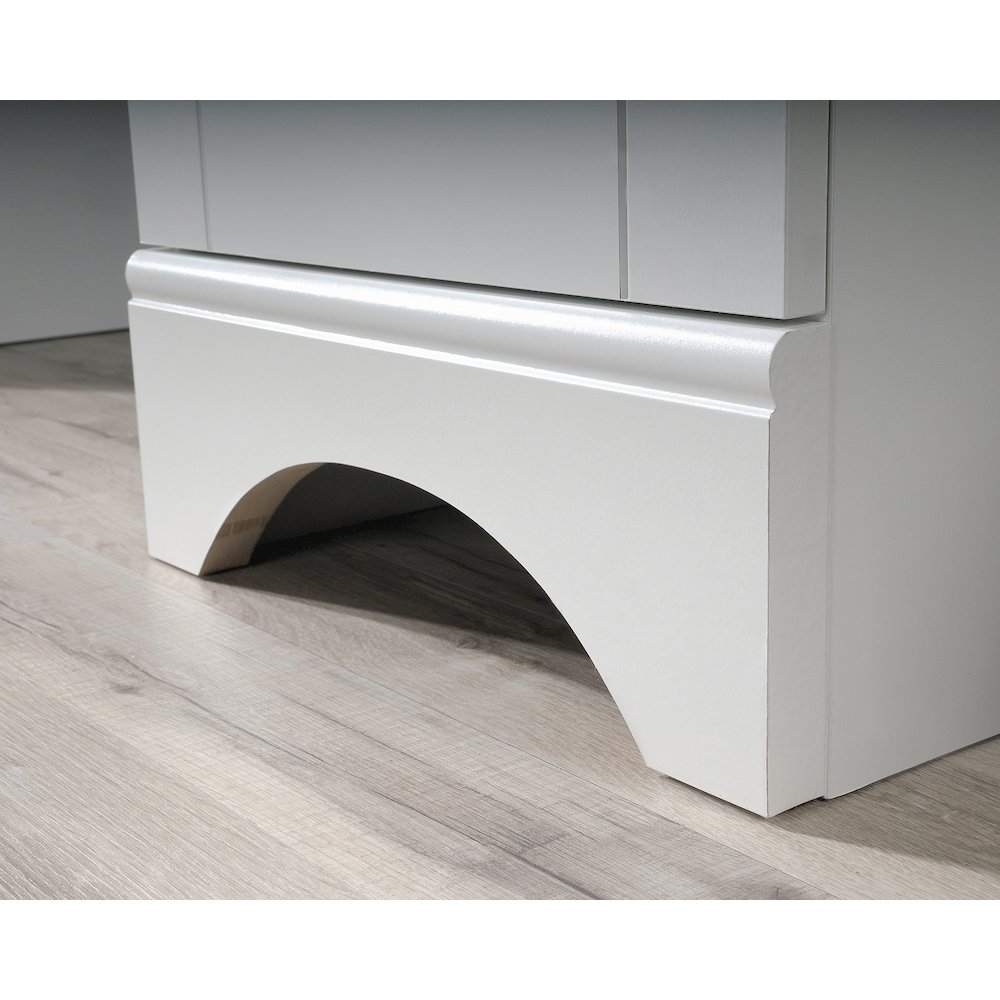 Miscellaneous Office Computer Desk, Soft White finish. Picture 15