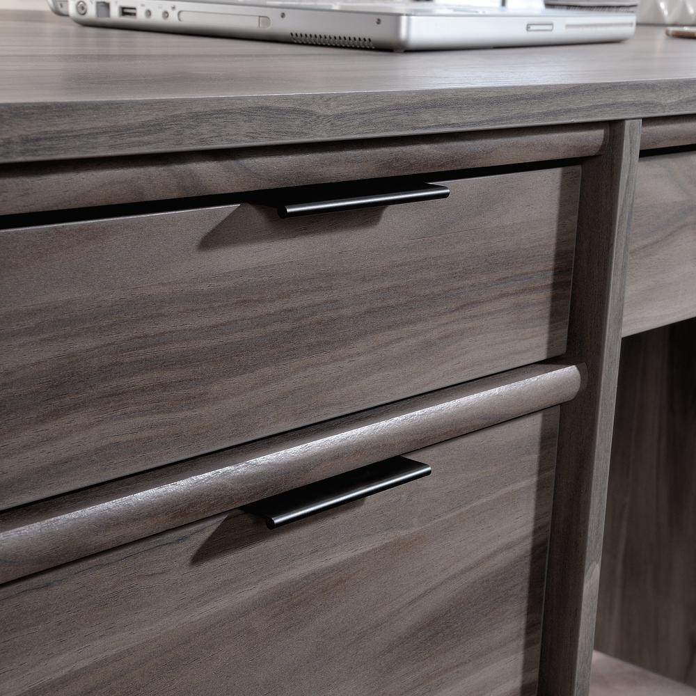 Clifford Place Executive Desk  Jet Acacia. Picture 9