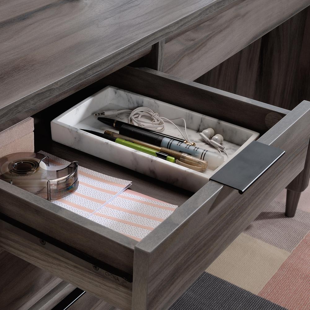 Clifford Place Executive Desk  Jet Acacia. Picture 10