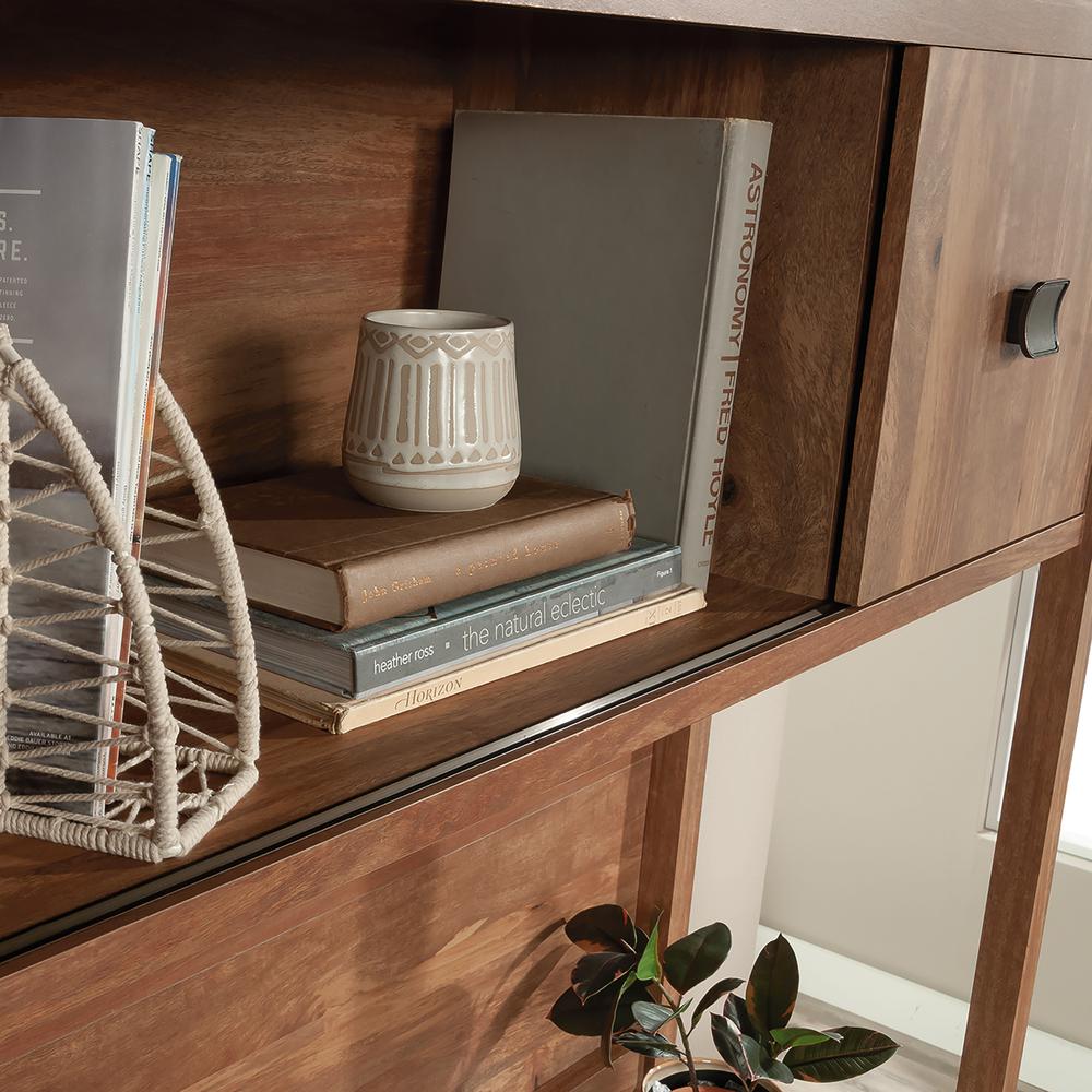 Cannery Bridge Commercial Office Hutch, Sindoori Mango finish. Picture 8