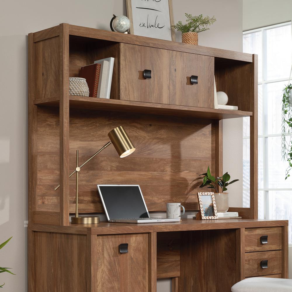Cannery Bridge Commercial Office Hutch, Sindoori Mango finish. Picture 13