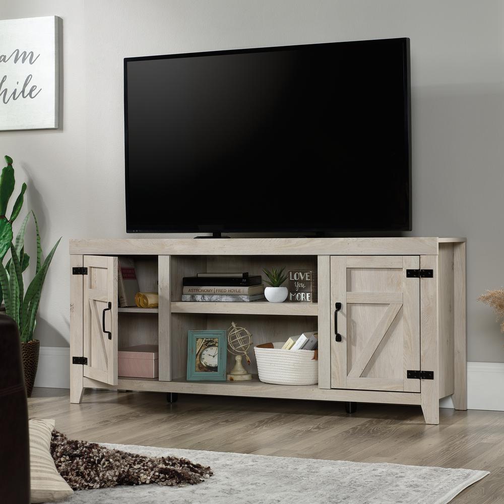 Misc Entertainment Credenza, For TVs up to 70", Chalked Chestnut finish. Picture 10