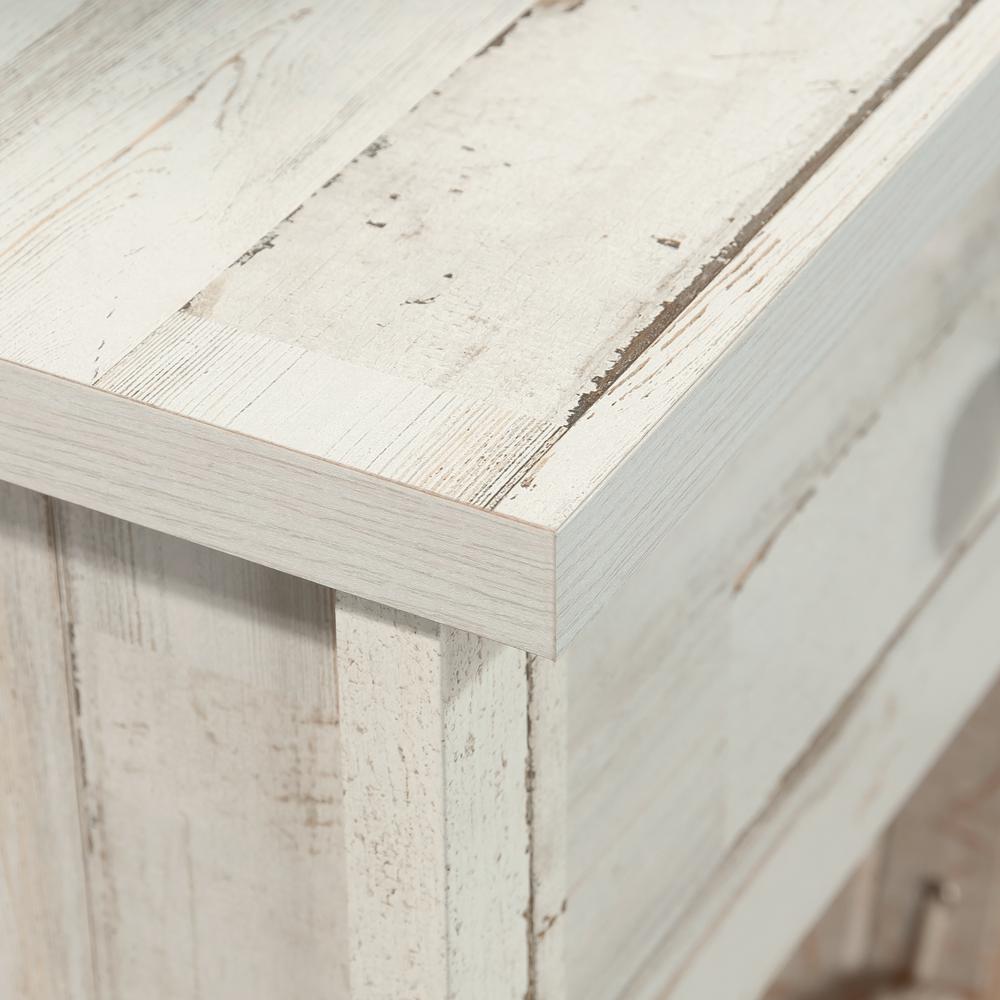 River Ranch Night Stand, White Plank finish. Picture 5