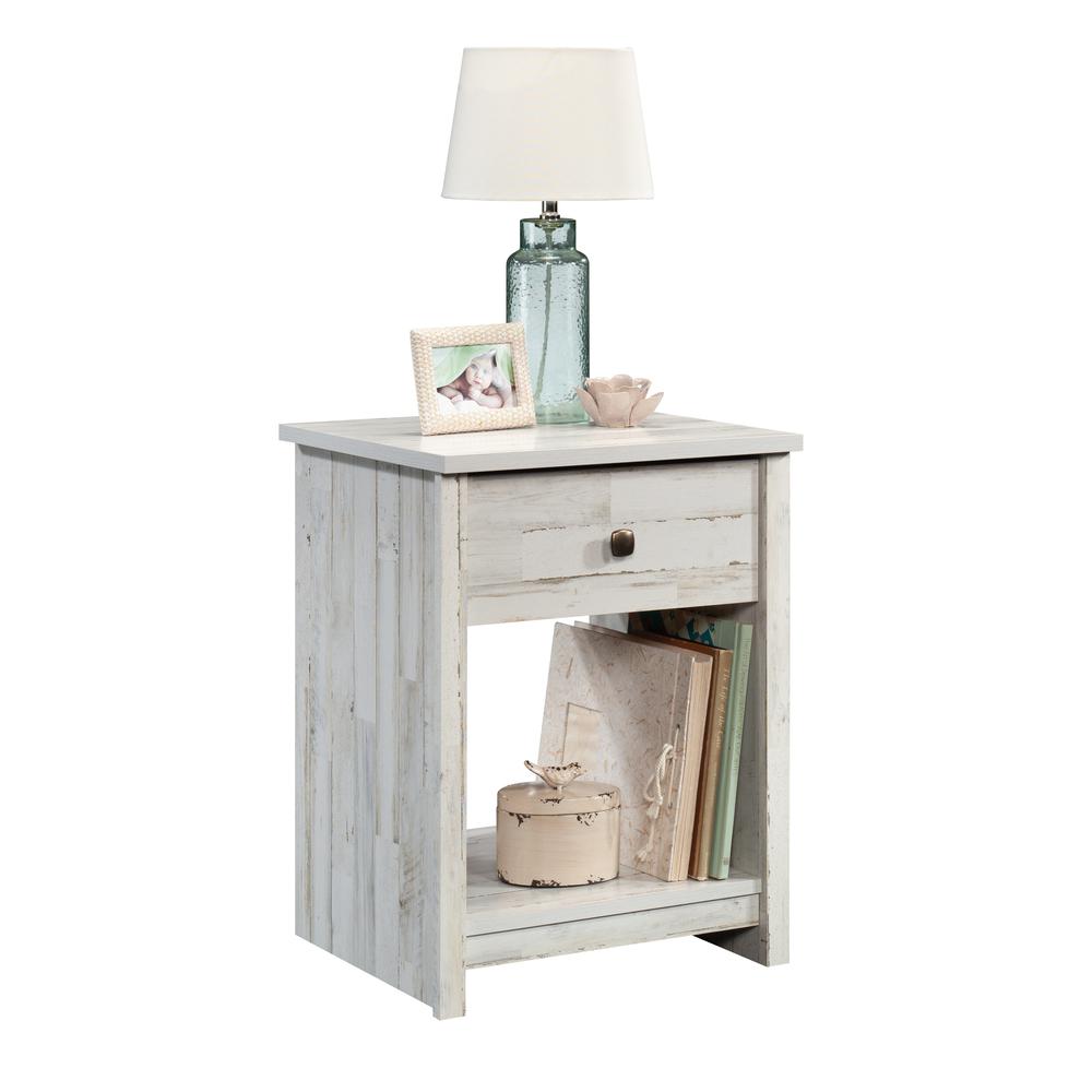 River Ranch Night Stand, White Plank finish. Picture 10