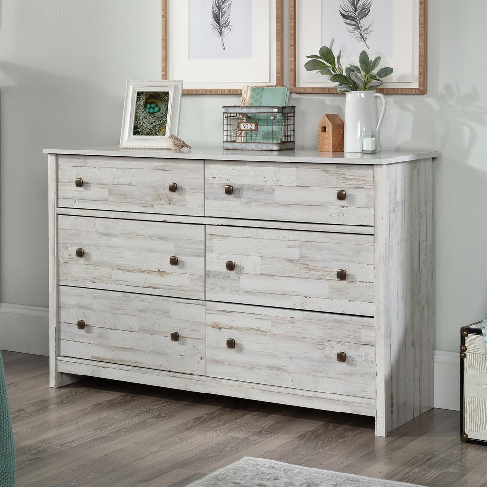 River Ranch Dresser, White Plank finish. Picture 8