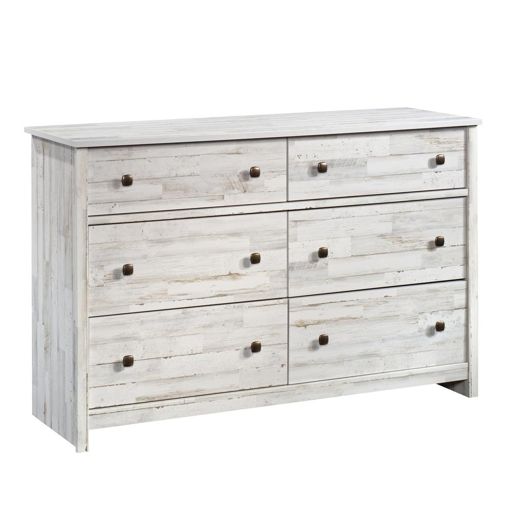 River Ranch Dresser, White Plank finish. Picture 1