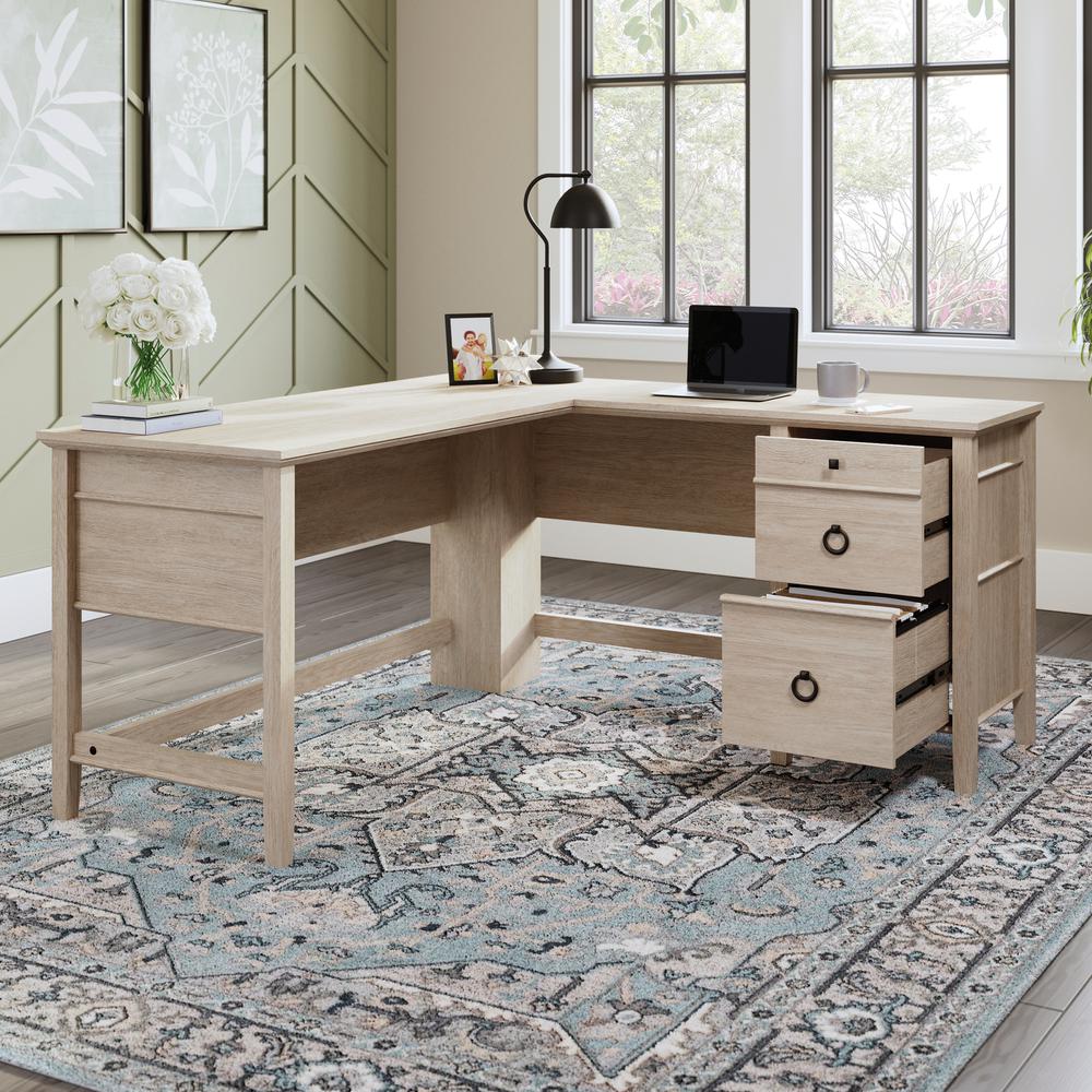 East Adara L Desk, Cascade Oak finish. Picture 3