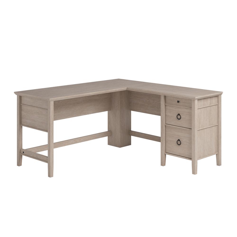 East Adara L Desk, Cascade Oak finish. Picture 1