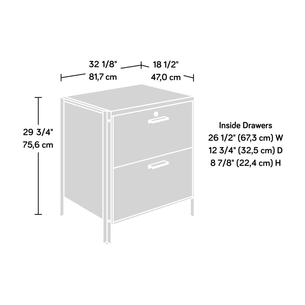 Briarbrook Commercial Office File Cabinet, Barrel Oak finish. Picture 11