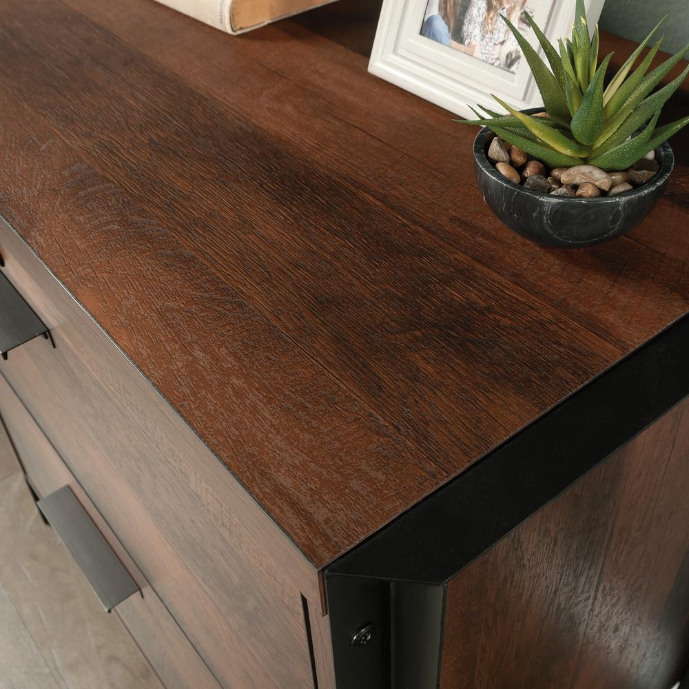 Briarbrook Commercial Office File Cabinet, Barrel Oak finish. Picture 6