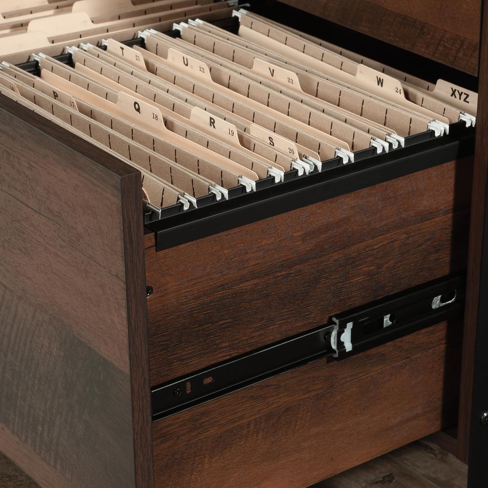 Briarbrook Commercial Office File Cabinet, Barrel Oak finish. Picture 8