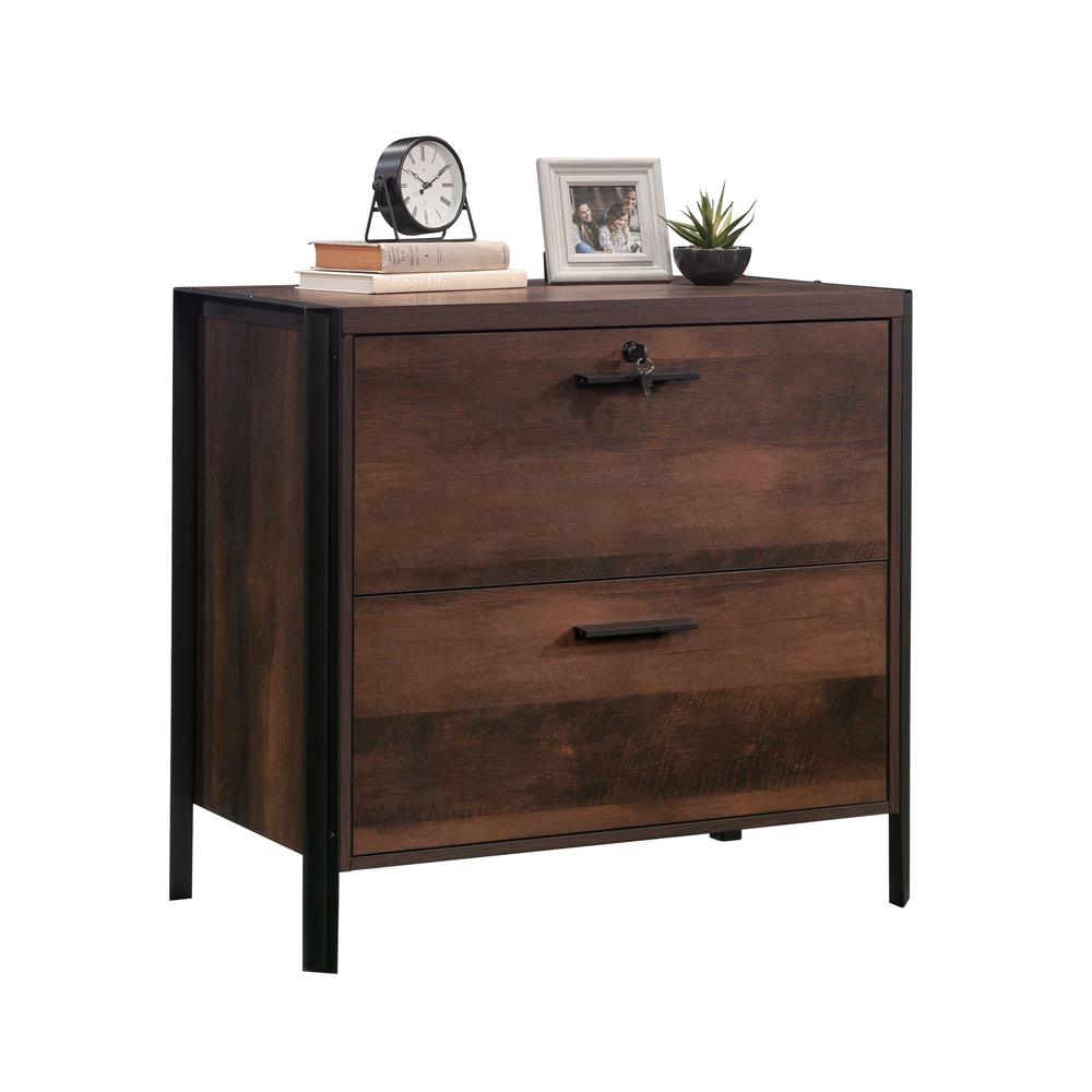 Briarbrook Commercial Office File Cabinet, Barrel Oak finish. Picture 2