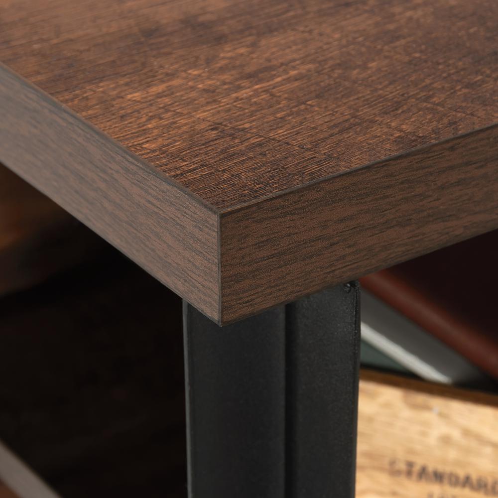 Briarbrook Commercial Office Hutch, Barrel Oak finish. Picture 9