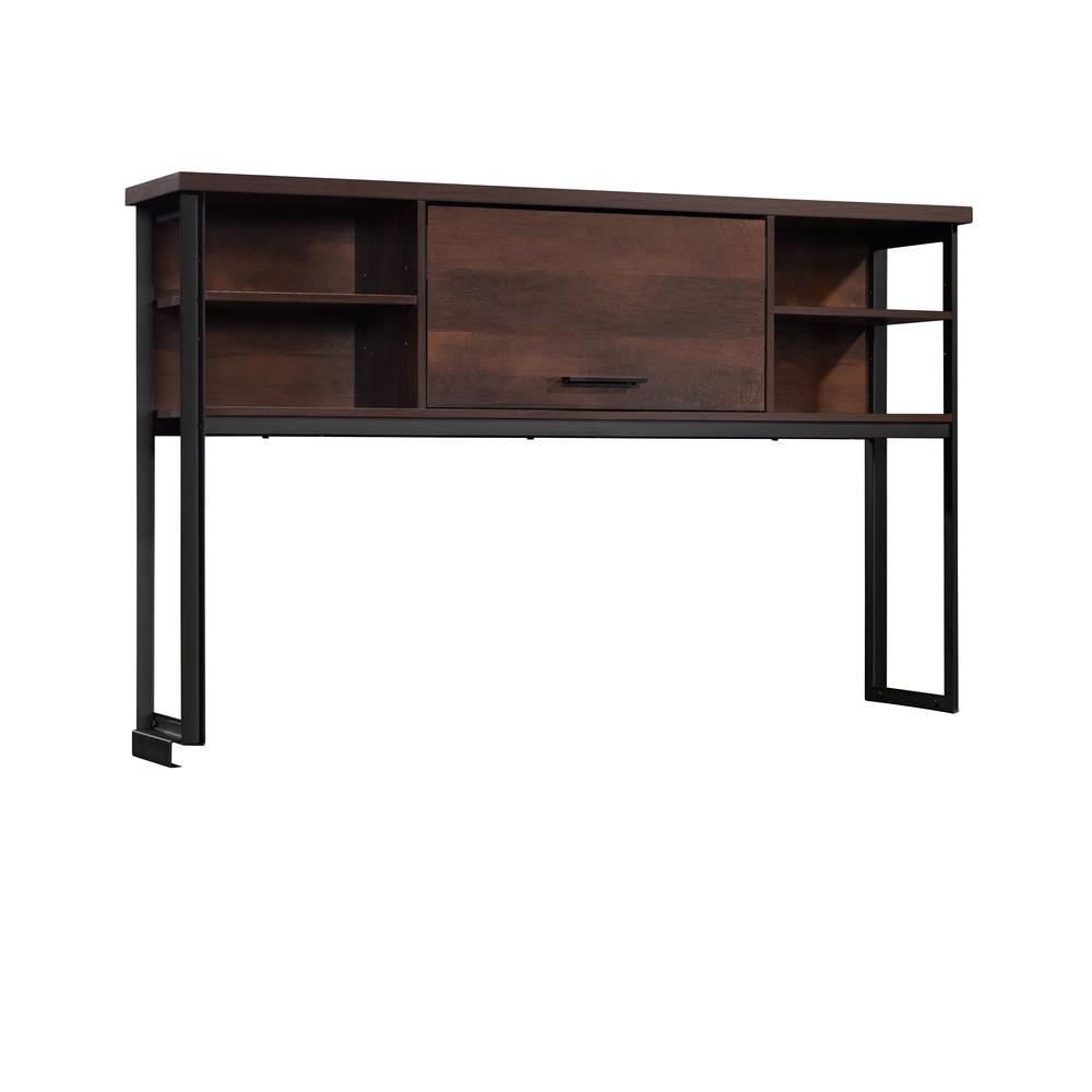 Briarbrook Commercial Office Hutch, Barrel Oak finish. Picture 1