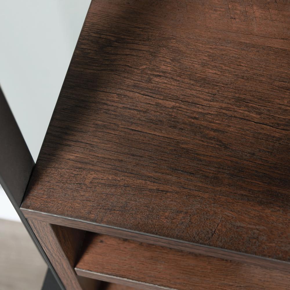 Briarbrook Commercial Office Hutch, Barrel Oak finish. Picture 9