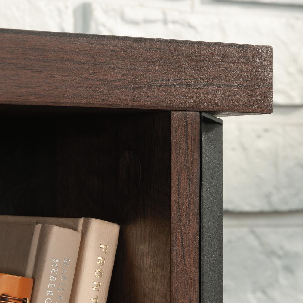 Briarbrook Commercial Office Hutch, Barrel Oak finish. Picture 12
