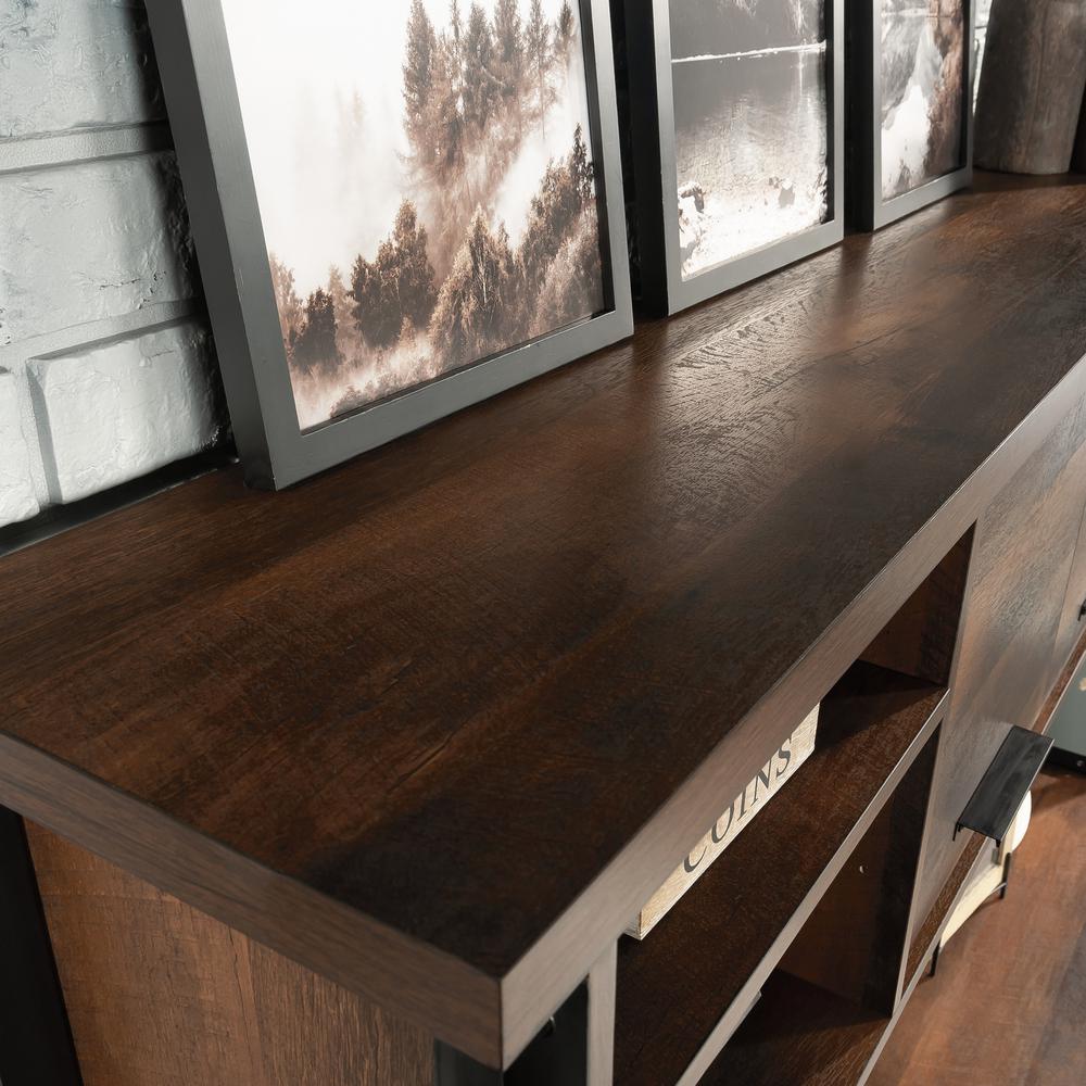Briarbrook Commercial Office Hutch, Barrel Oak finish. Picture 3