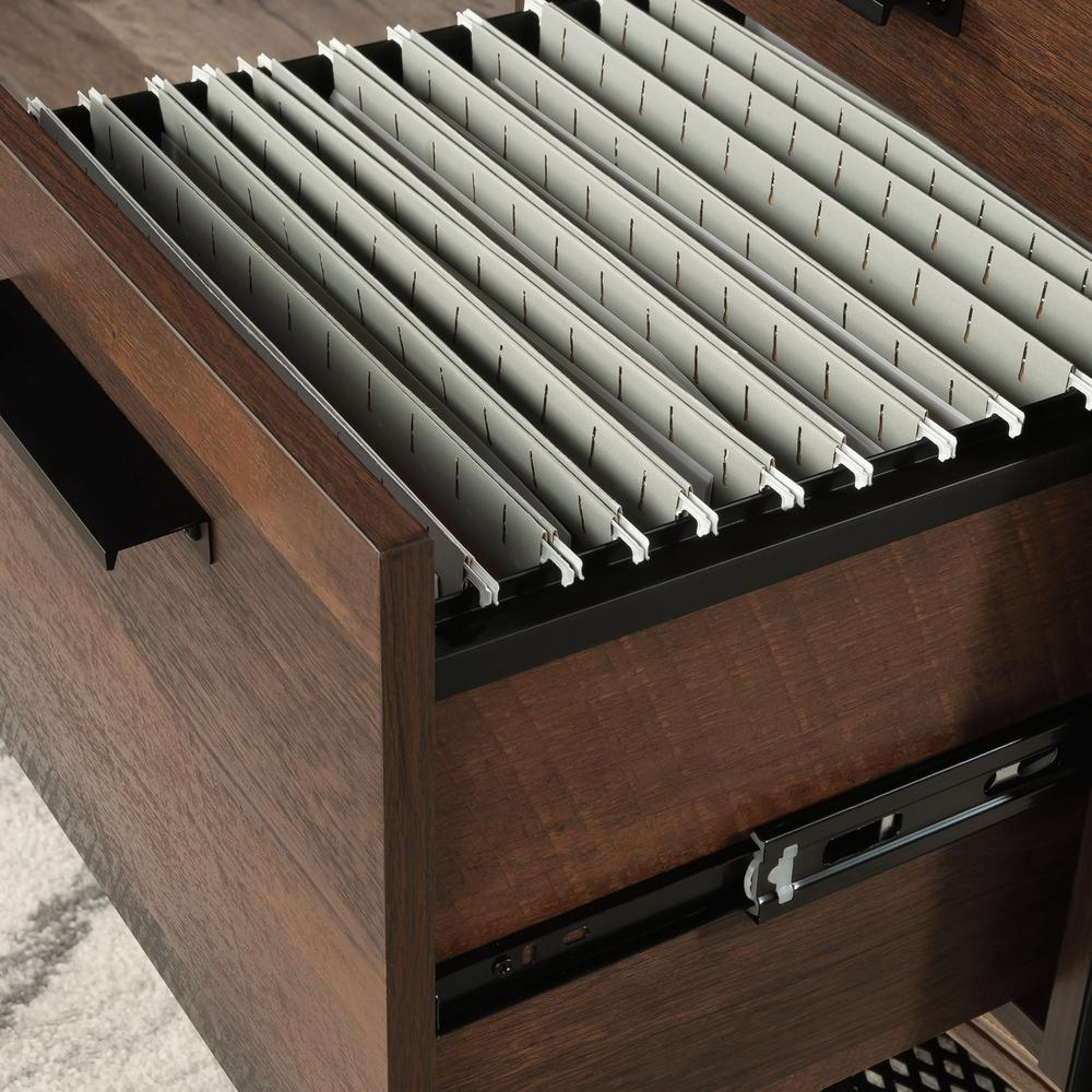 Briarbrook Commercial Office File Cabinet, Barrel Oak finish. Picture 5