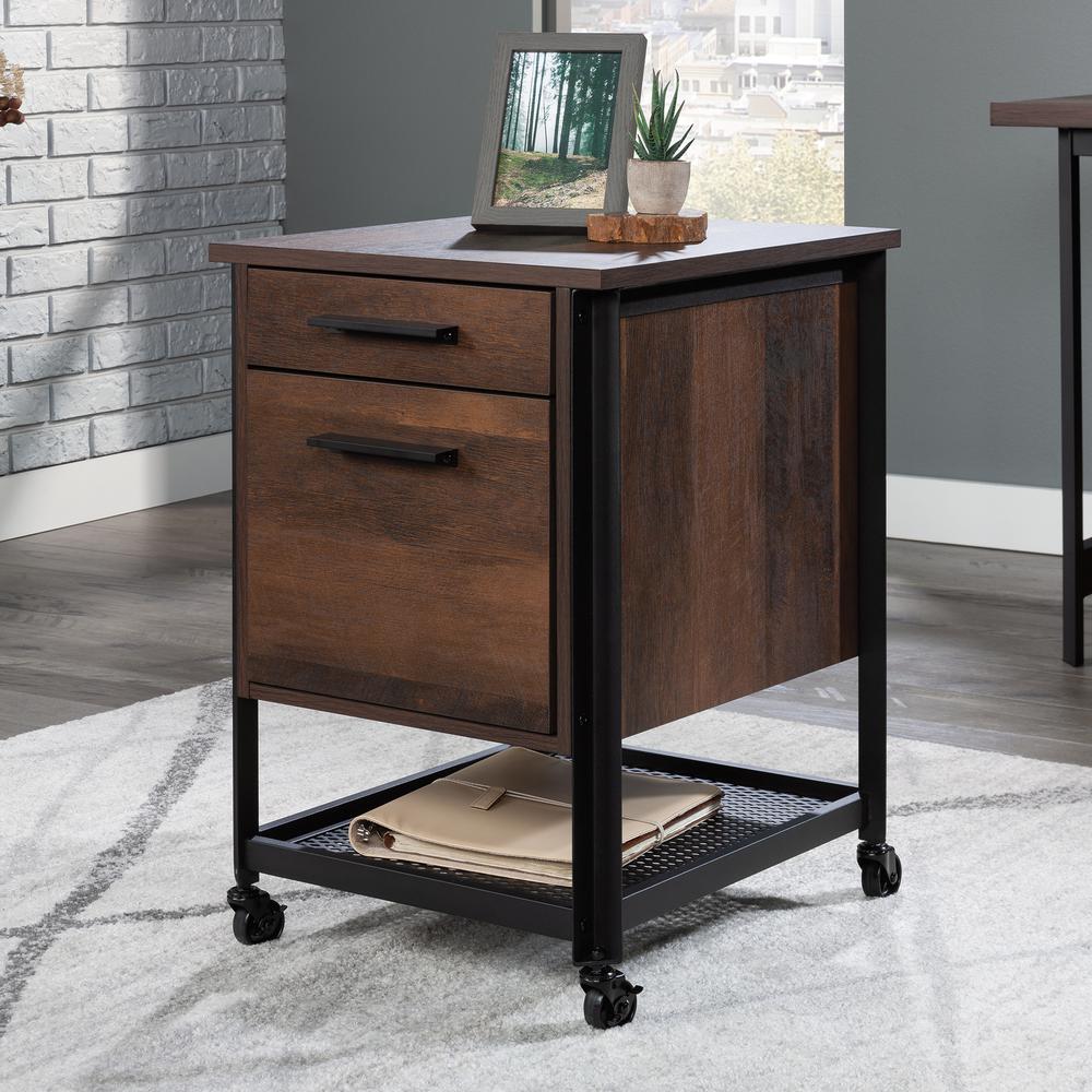 Briarbrook Commercial Office File Cabinet, Barrel Oak finish. Picture 8