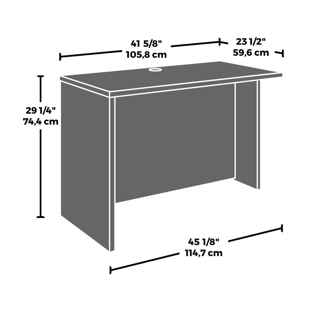 Affirm 72" Bow Dek &42" Return Ste Classic Cherry. Picture 4