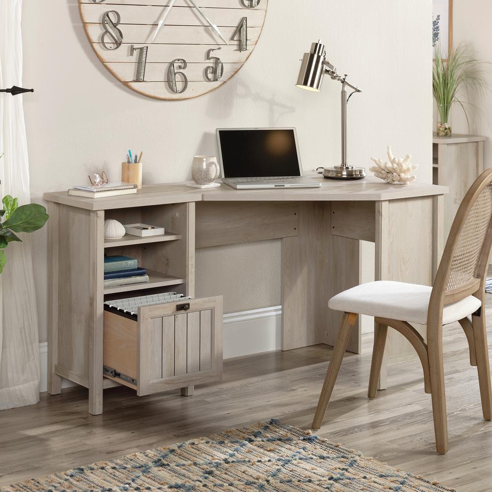 Costa Corner Desk, Chalked Chestnut finish. Picture 11