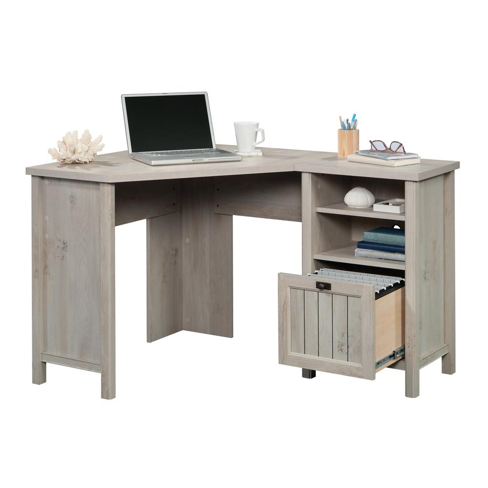 Costa Corner Desk, Chalked Chestnut finish. Picture 2