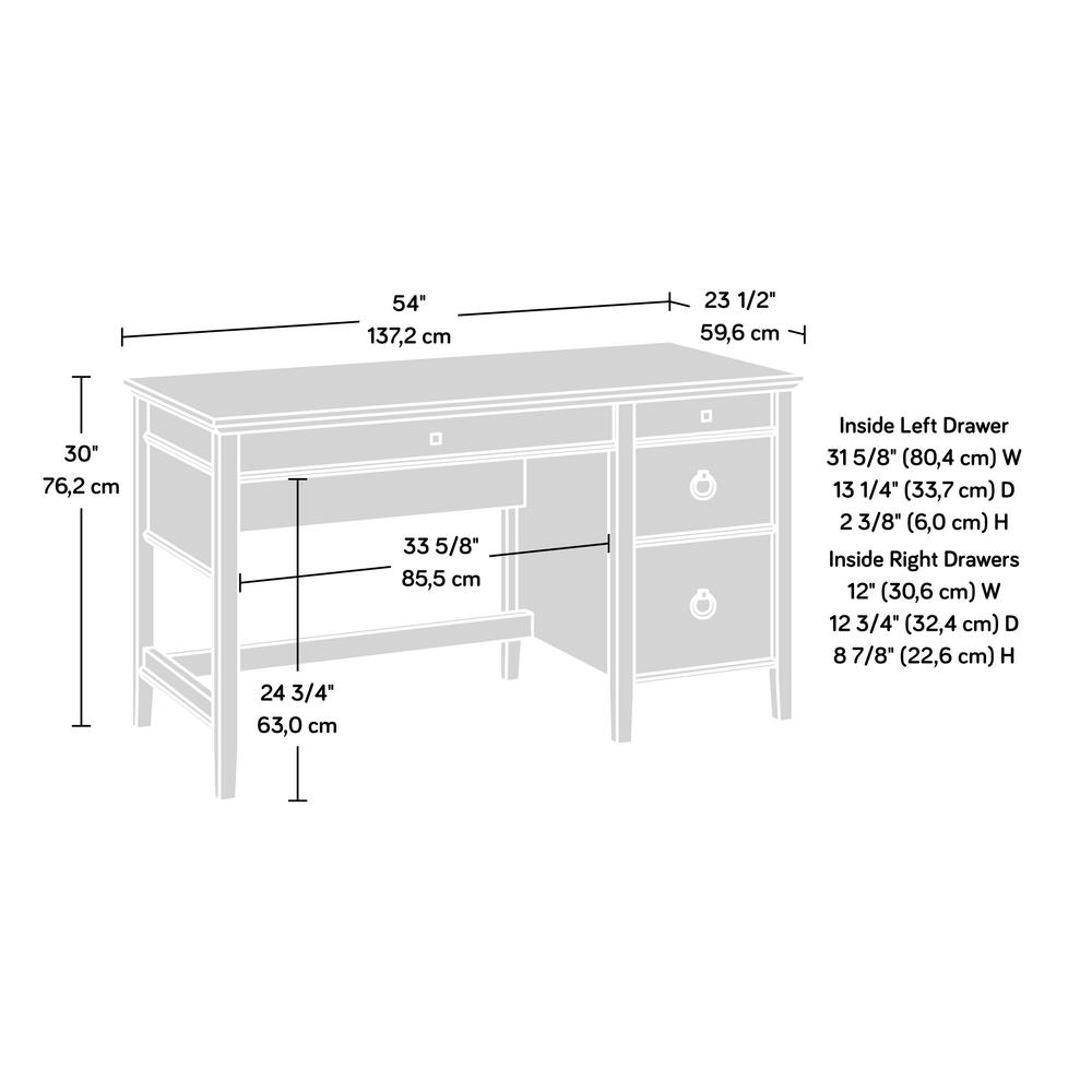 East Adara Desk, Cascade Oak finish. Picture 14