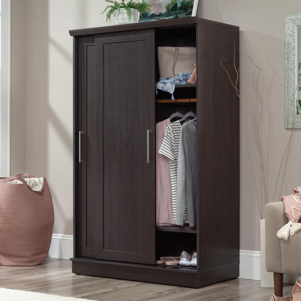 HomePlus Storage Cabinet, Dakota Oak finish. Picture 12