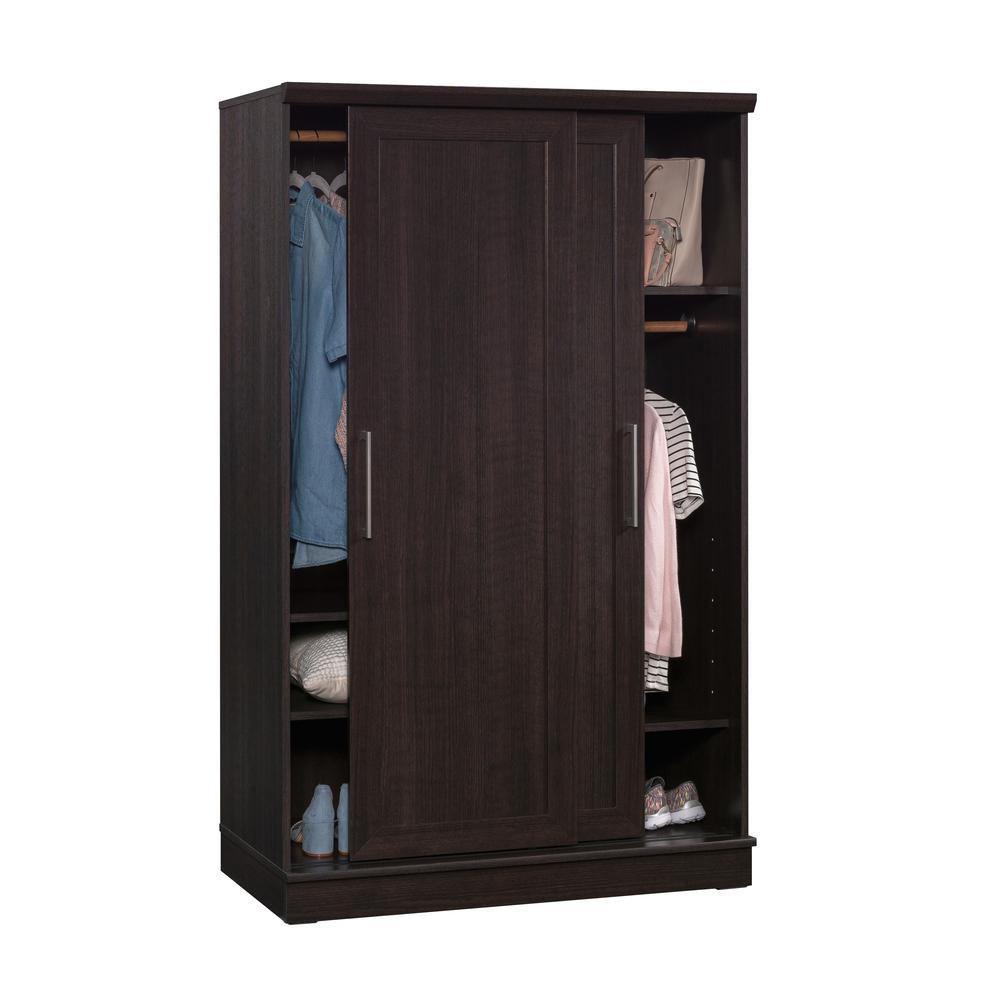 HomePlus Storage Cabinet, Dakota Oak finish. Picture 1