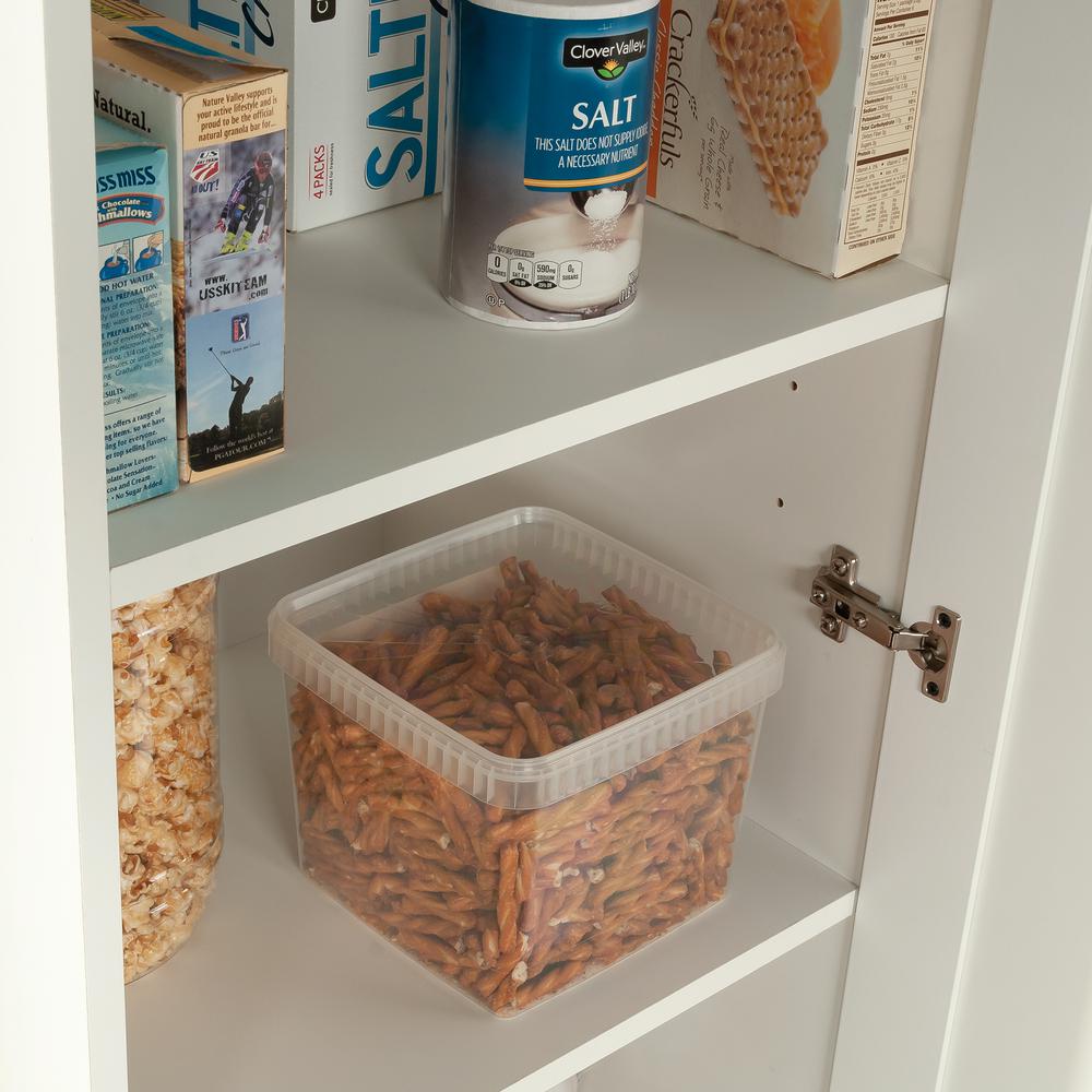 HomePlus Storage Cabinet, Soft White finish. Picture 5
